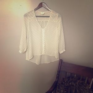 Sheer blouse